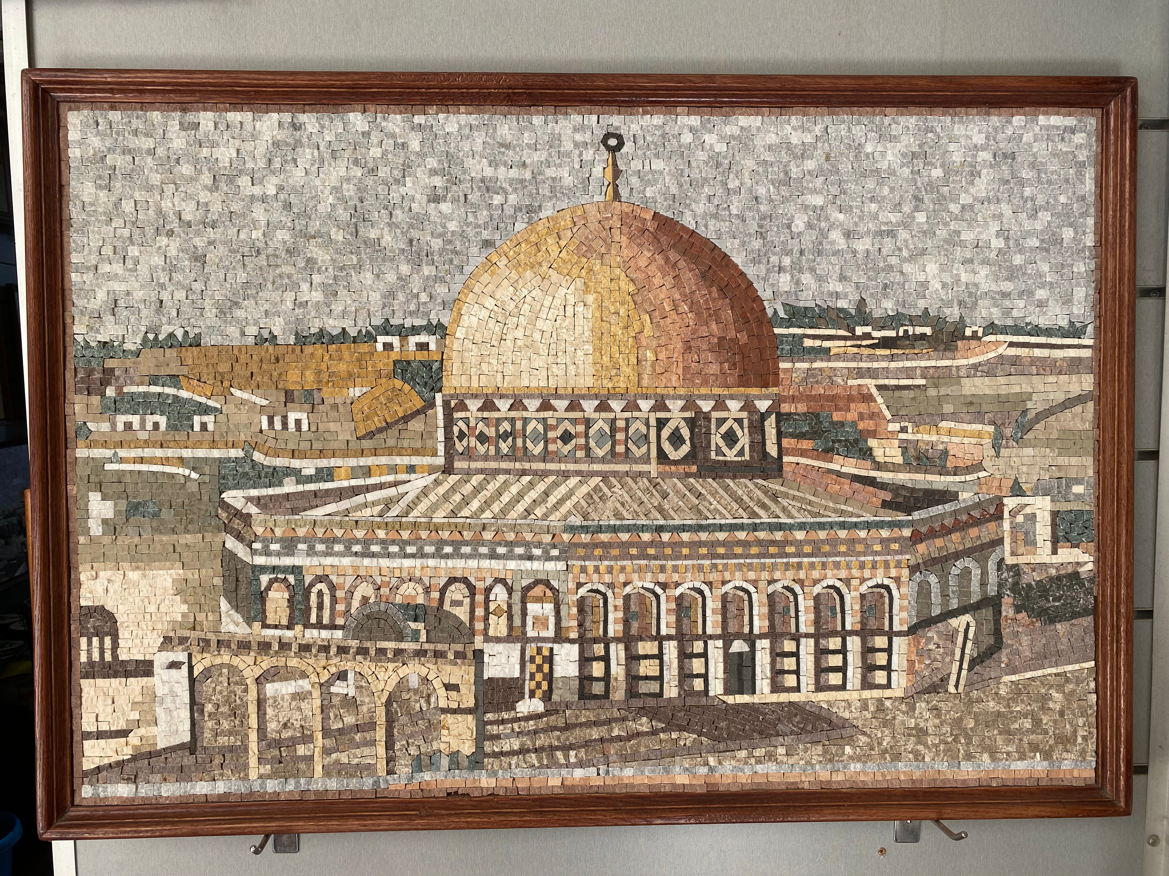 Dome of the Rock Mosaic (90 × 60 cm)