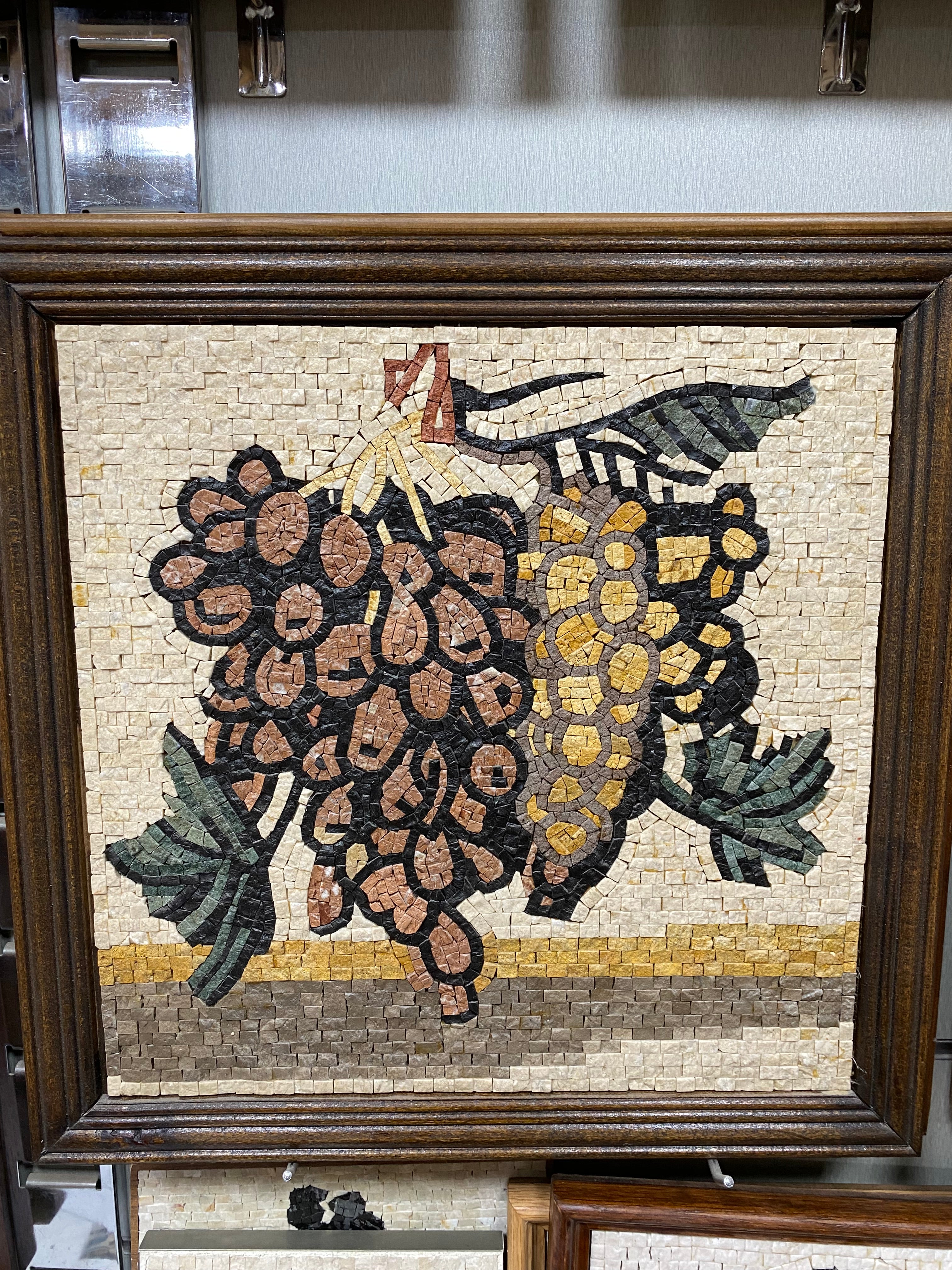 Grapes Harvest Mosaic (50 × 50 cm)
