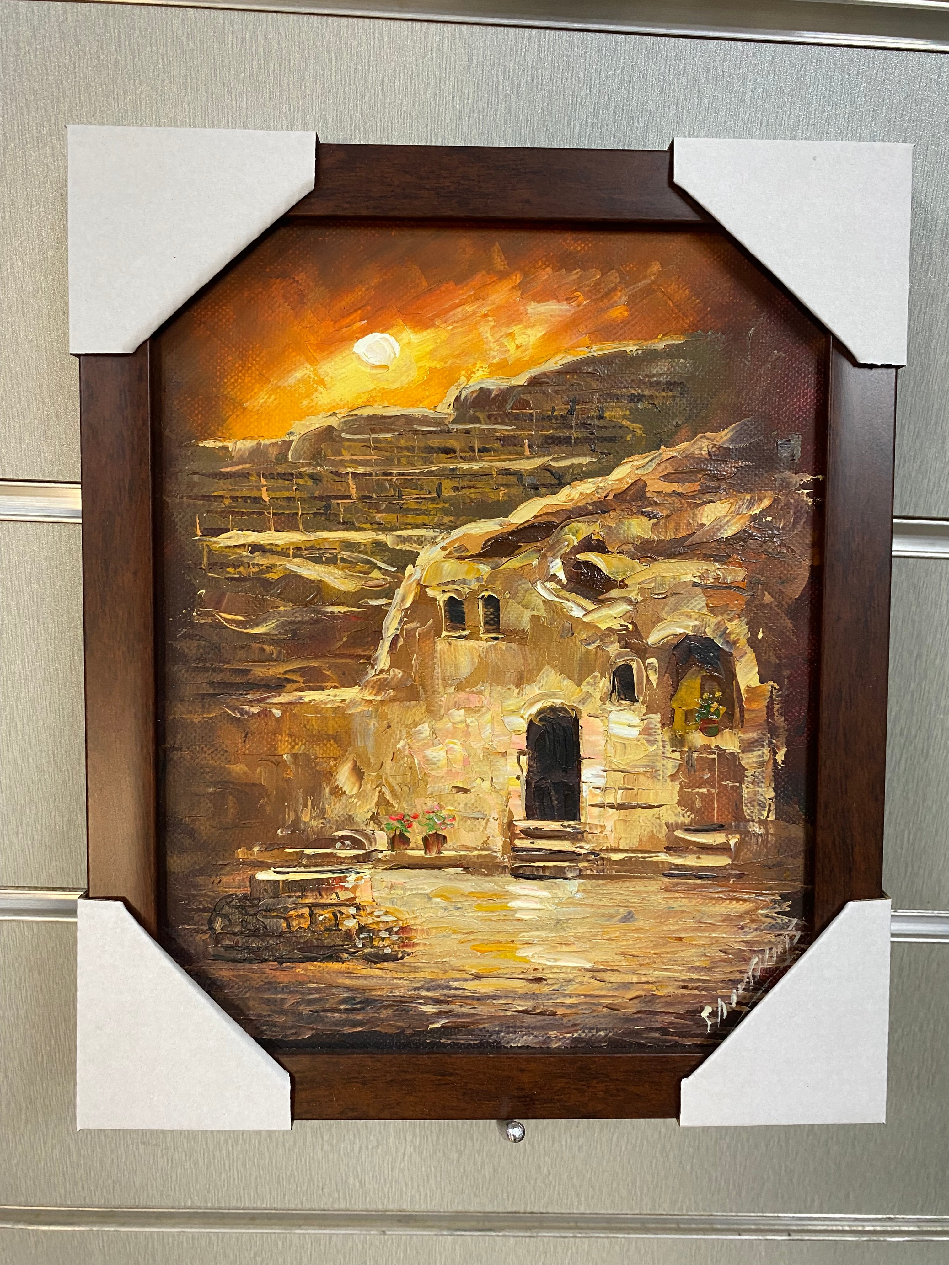 Sunset over the Tombs (20 × 30 cm | 8 × 12 in)