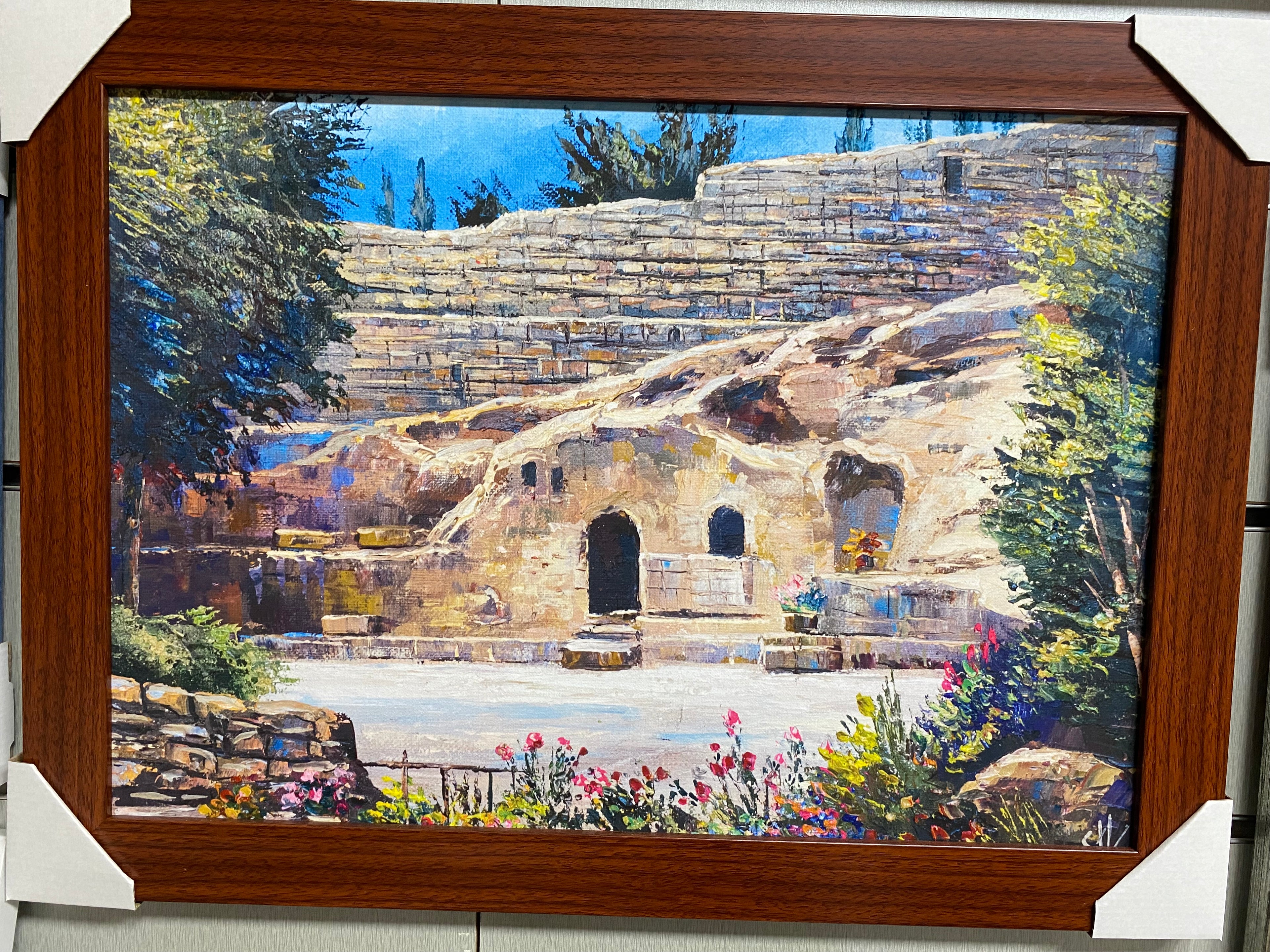 Garden Tomb Print (50 × 40 cm | 20 × 16 in)