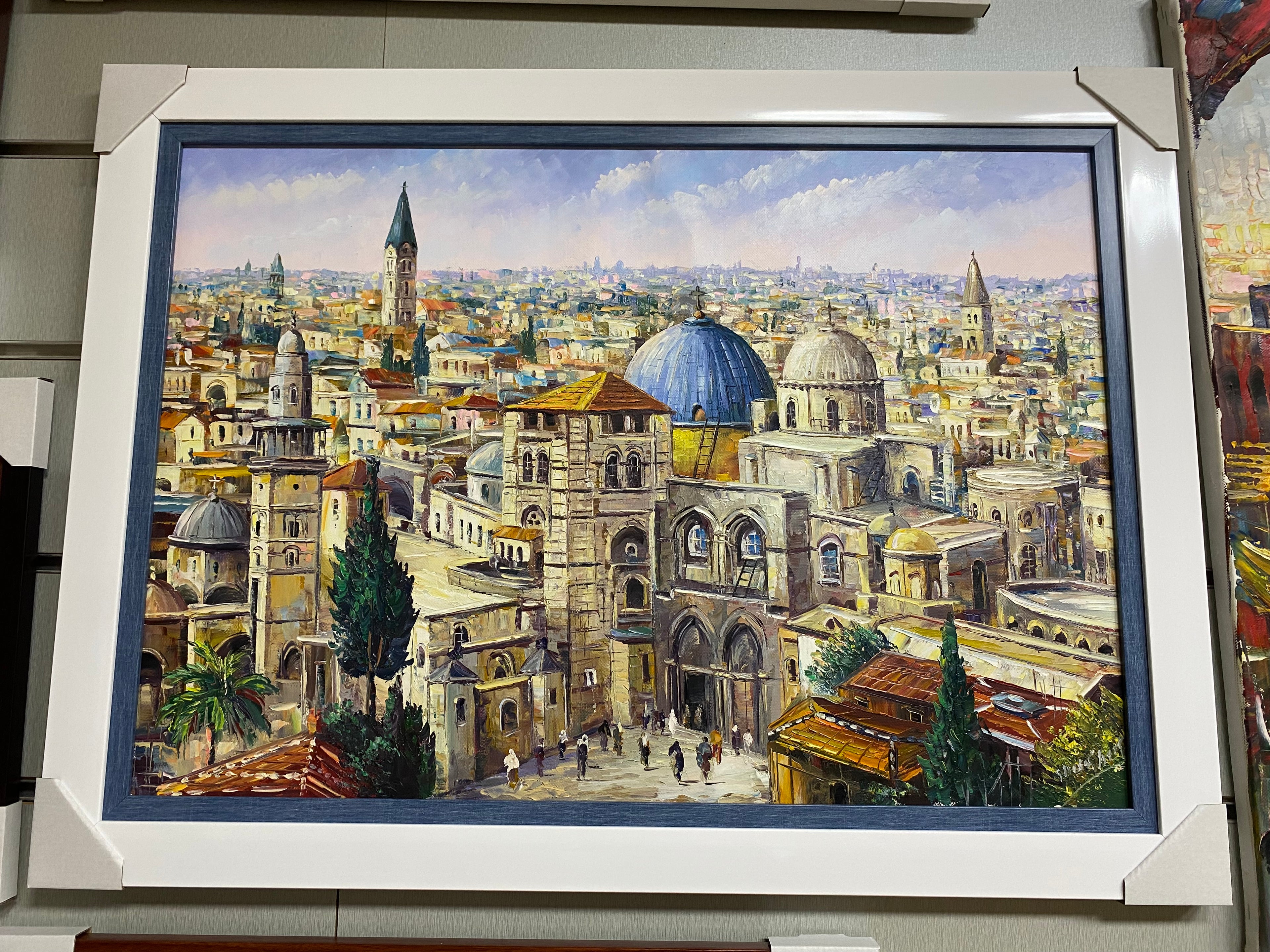 Skyline of Jerusalem (80 × 60 cm | 31 × 24 in)
