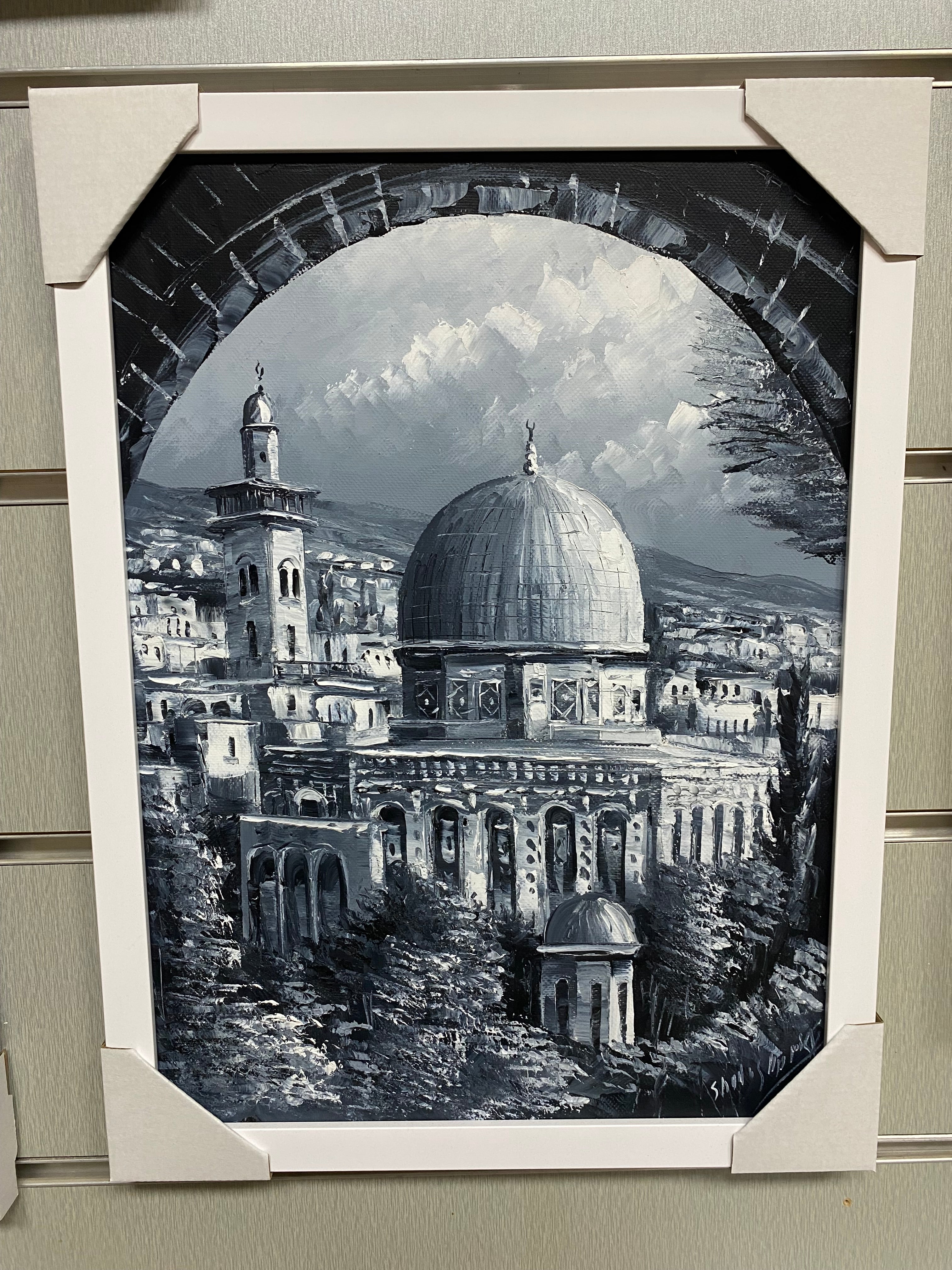 Jerusalem in Black & White (30 × 40 cm | 12 × 16 in)