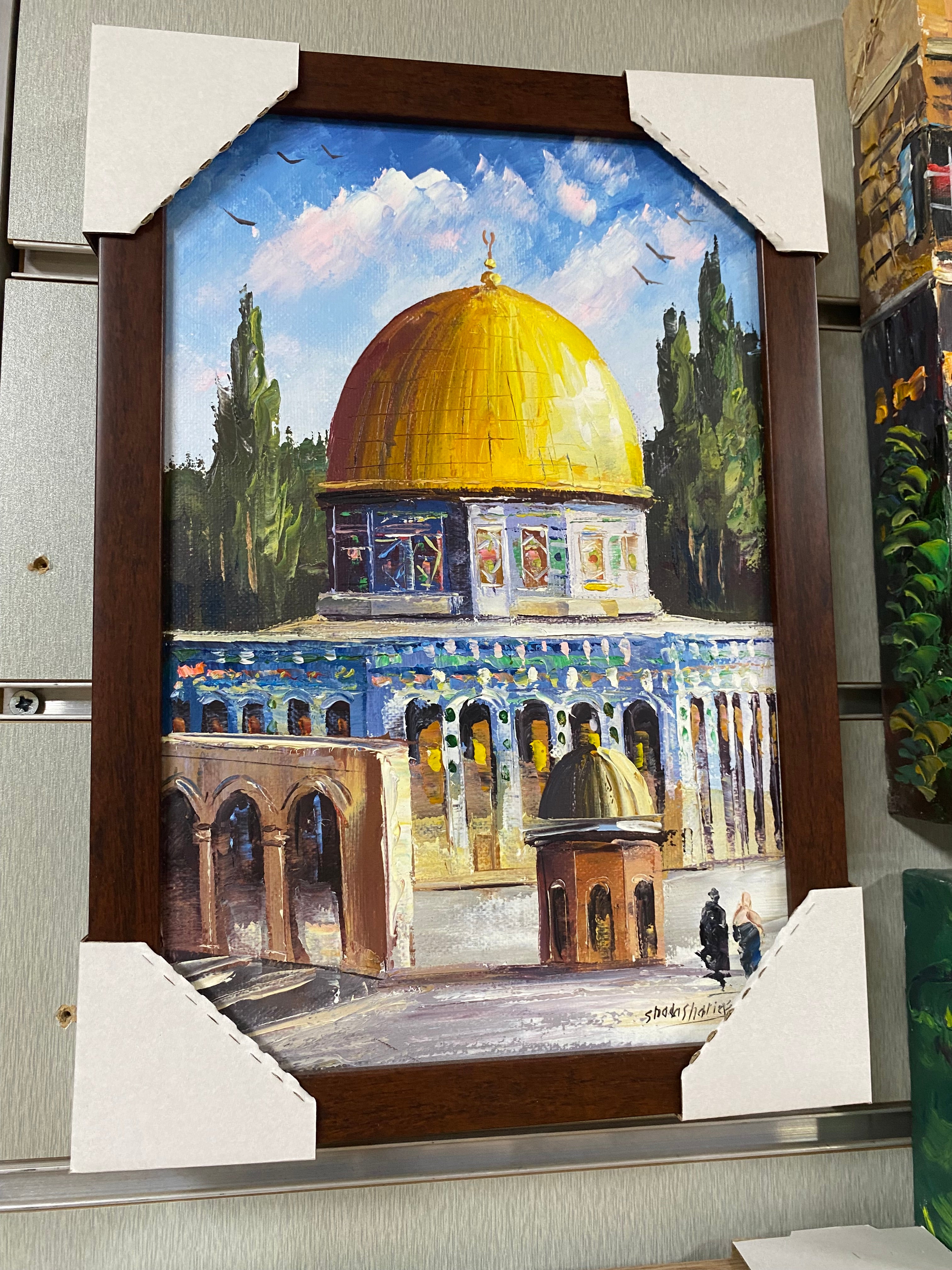Golden Dome Close View (20 × 30 cm | 8 × 12 in)