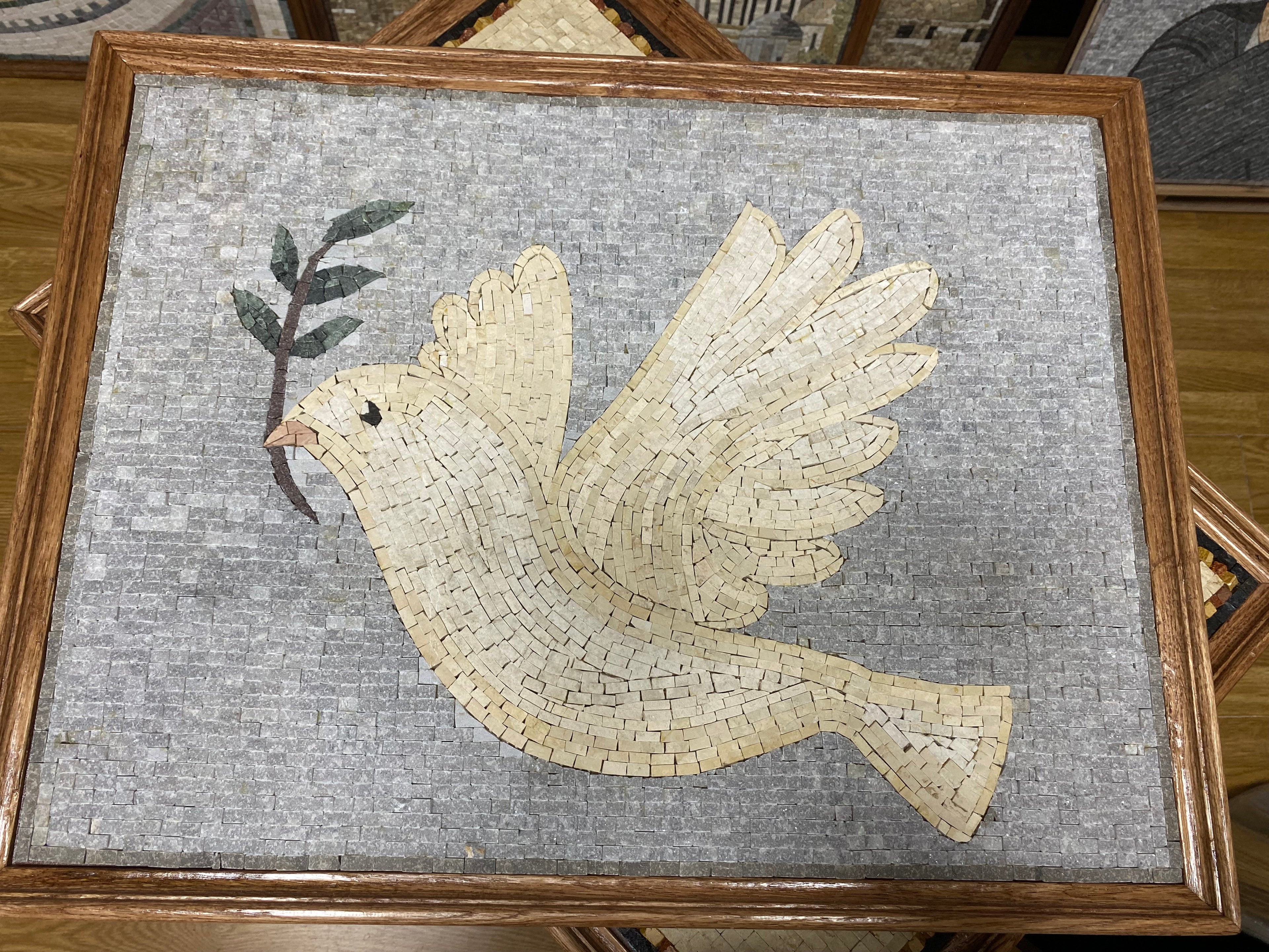 Dove of Peace Mosaic (60 × 50 cm | 24 × 20 in)